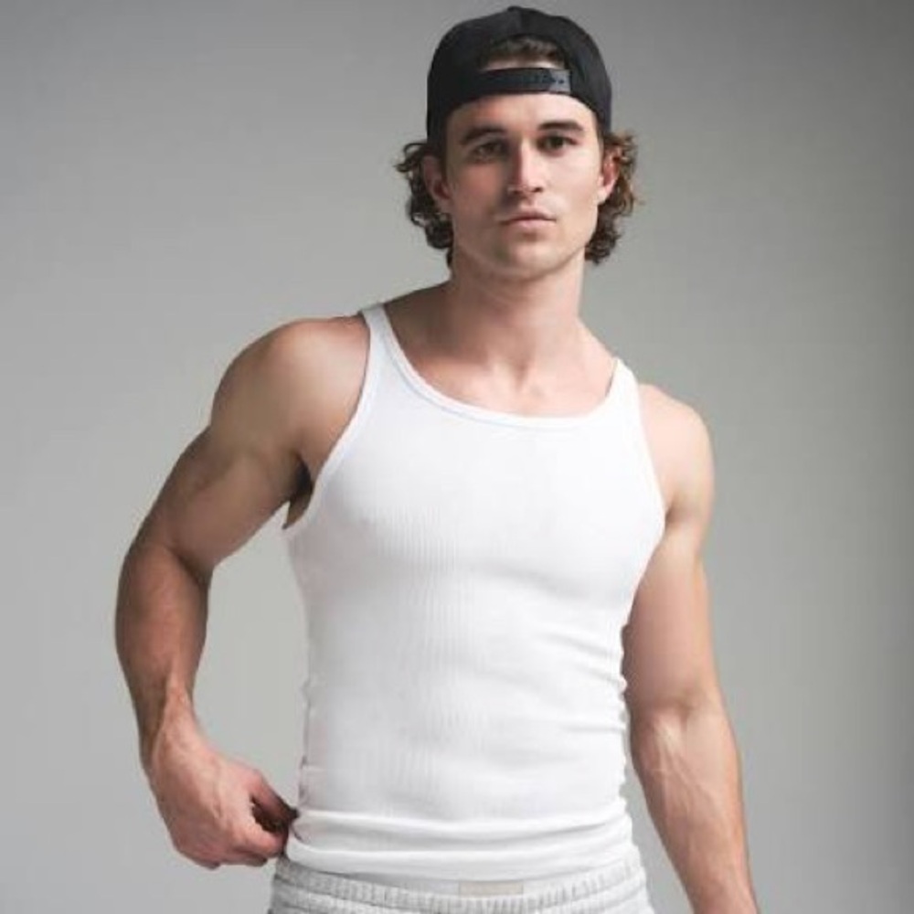 SKIMS White Men's Tank Top